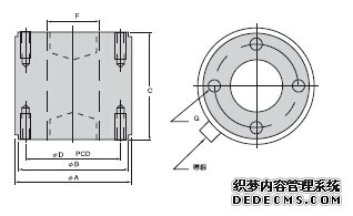 日本NTS  LRM-20N称重传感器产品尺寸